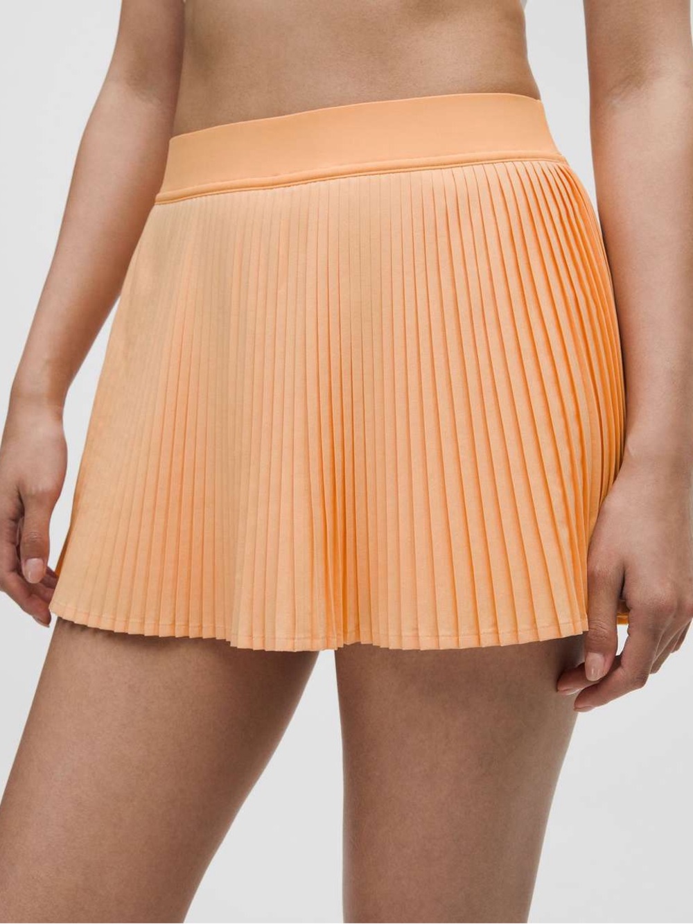 Lululemon Summer Glow Varsity High Rise Pleated Tennis Skirt